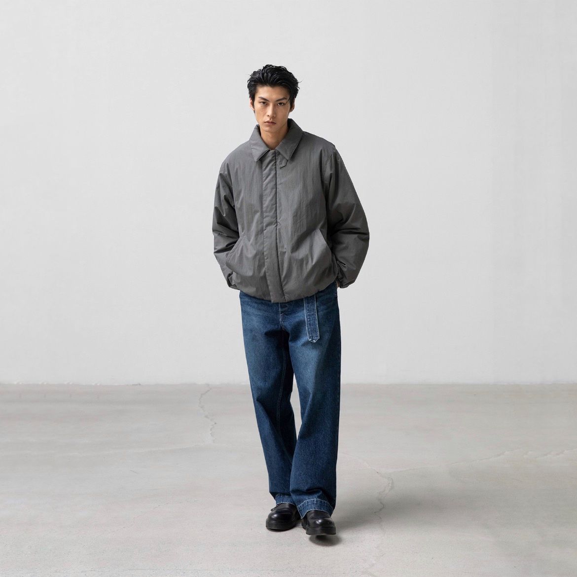 【残り一点】Plenty Belted Denim Slacks