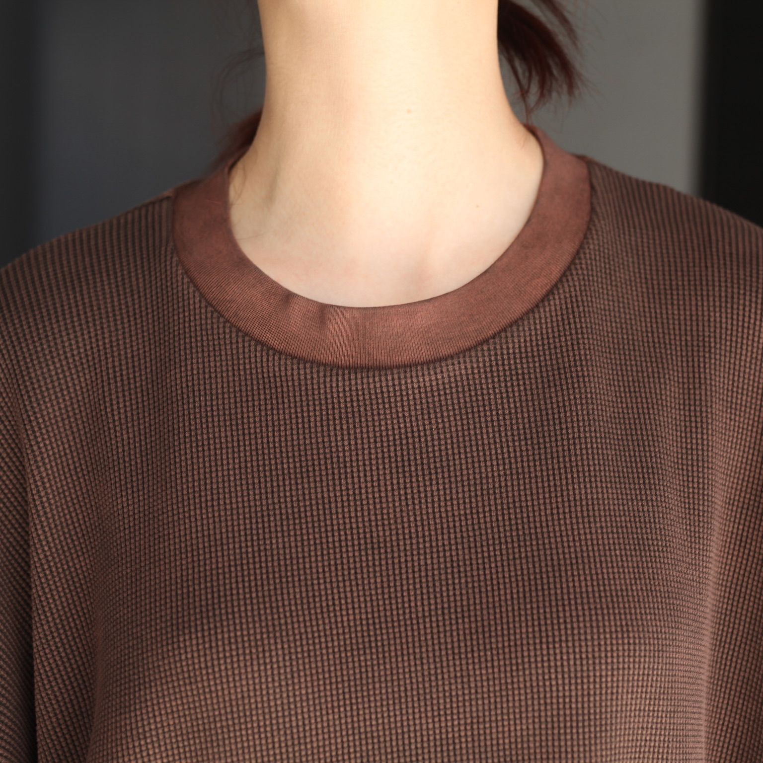 【残り一点】18G Garment Dye Waffle