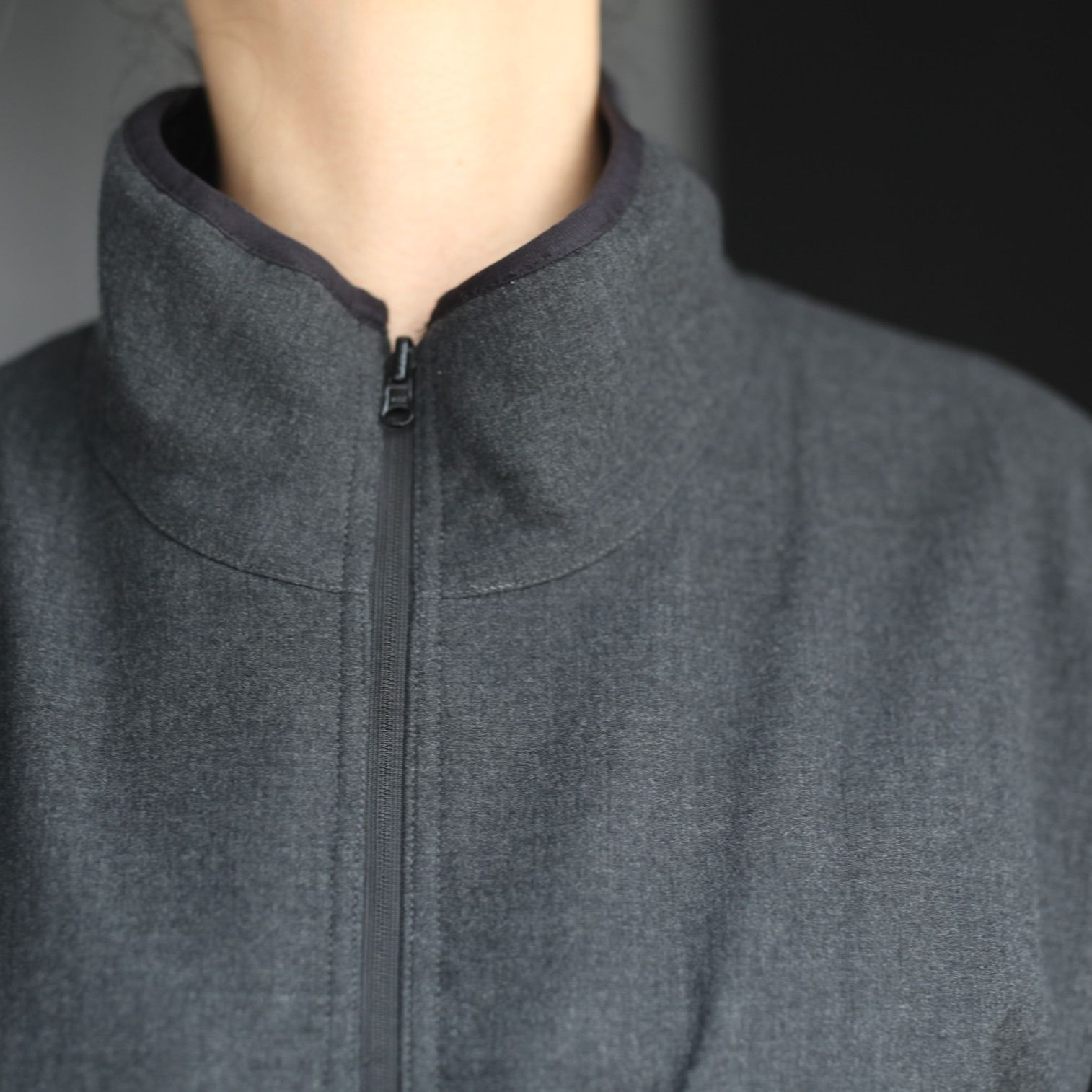 stein Fleece×Backside Gabardine Jacket | www.jarussi.com.br