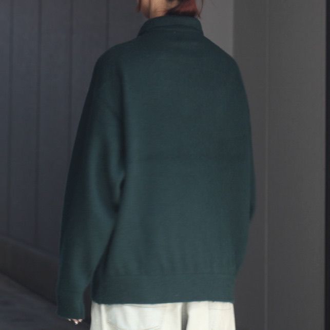 【残り一点】Shaggy Polo Knit