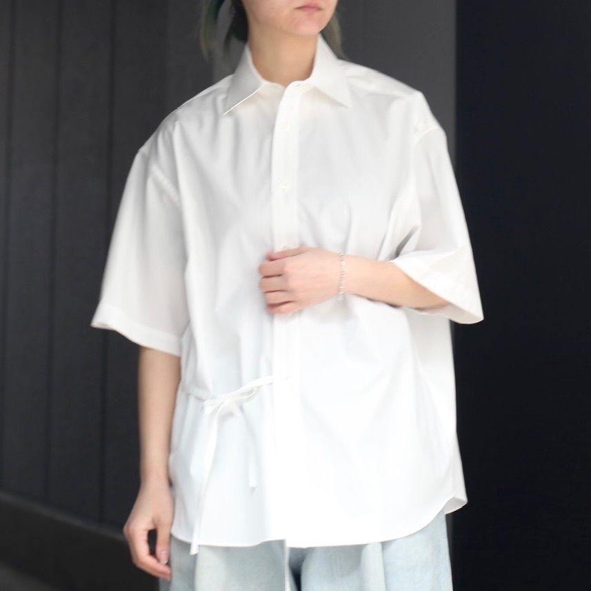 SOSHIOTSUKI - 【残りわずか】The Kimono Breasted Shirt(COTTON BROAD 