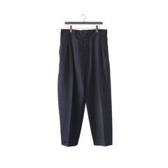 【残り一点】Wool Gabardine Wide Trousers