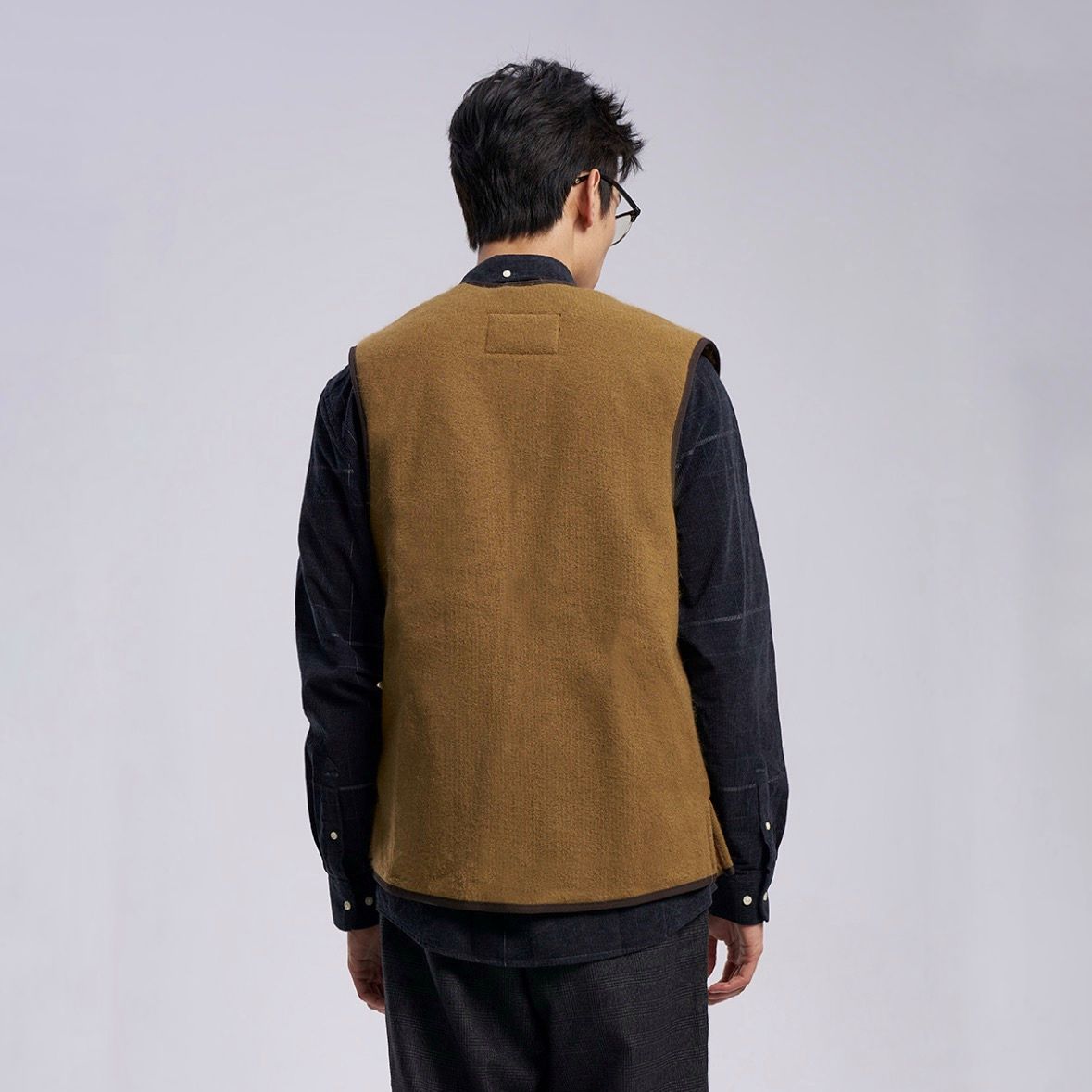 【残り一点】Warm Pile Waistcoat Zip In Liner