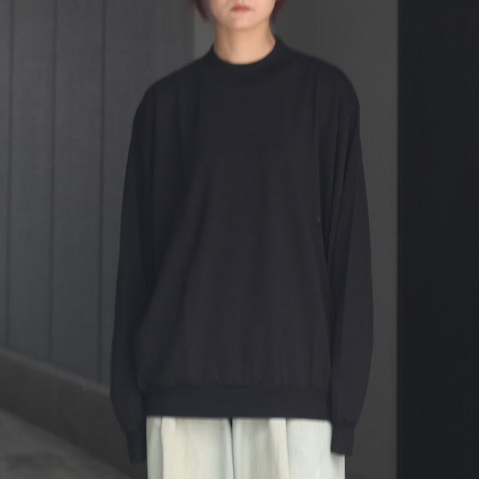 【残り一点】Wool Mock Neck Sweat Shirt
