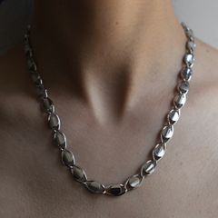 【残り一点】Eye Chain Necklace(SILVER)