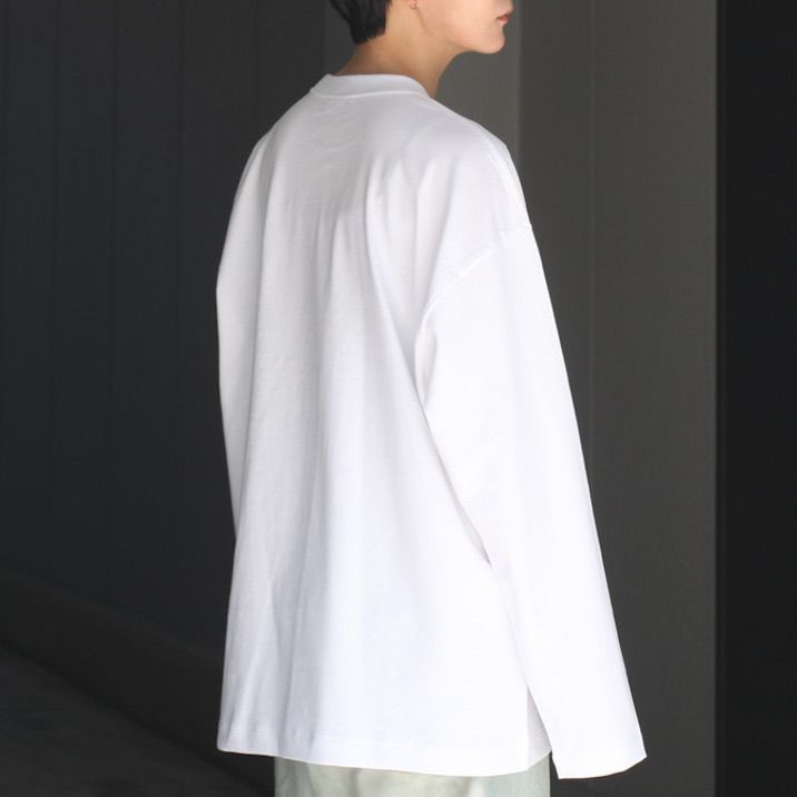 【残りわずか】12/- Air Spinning Loose Fit Longsleeve T-shirt