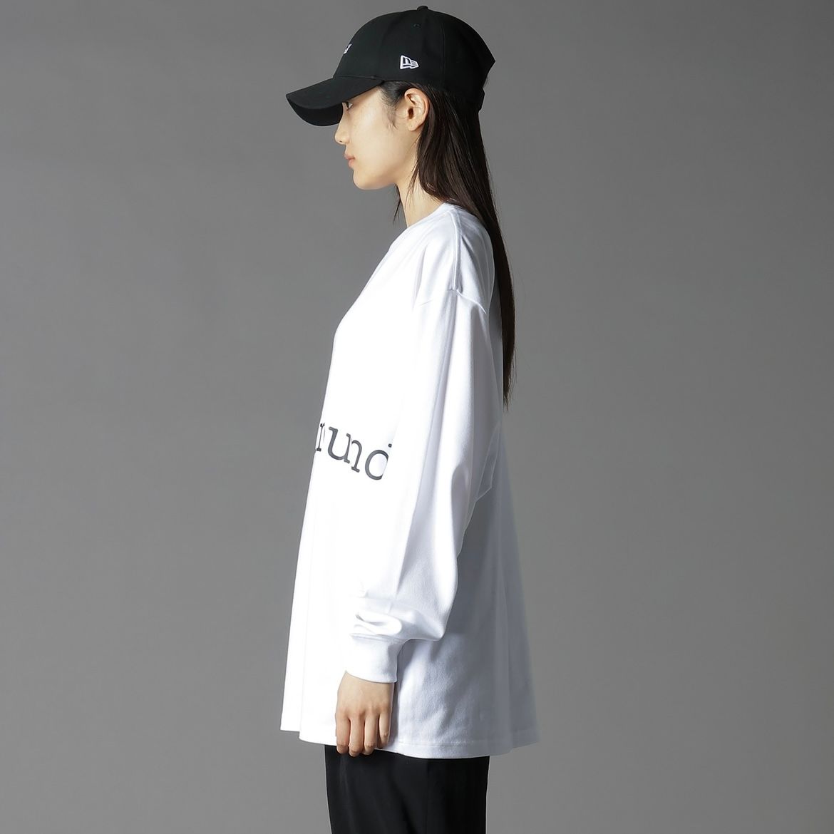 【残りわずか】ロングスリーブPA Tee(GY LOGO)