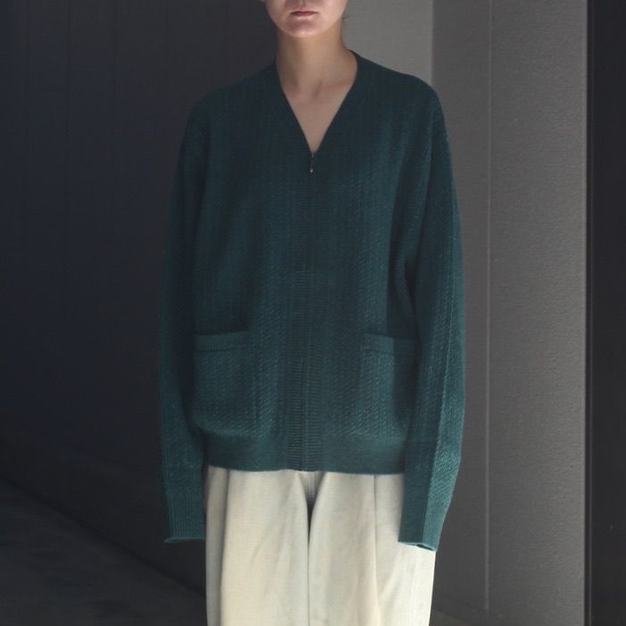 【残り一点】Nep V Zip-up Cardigan