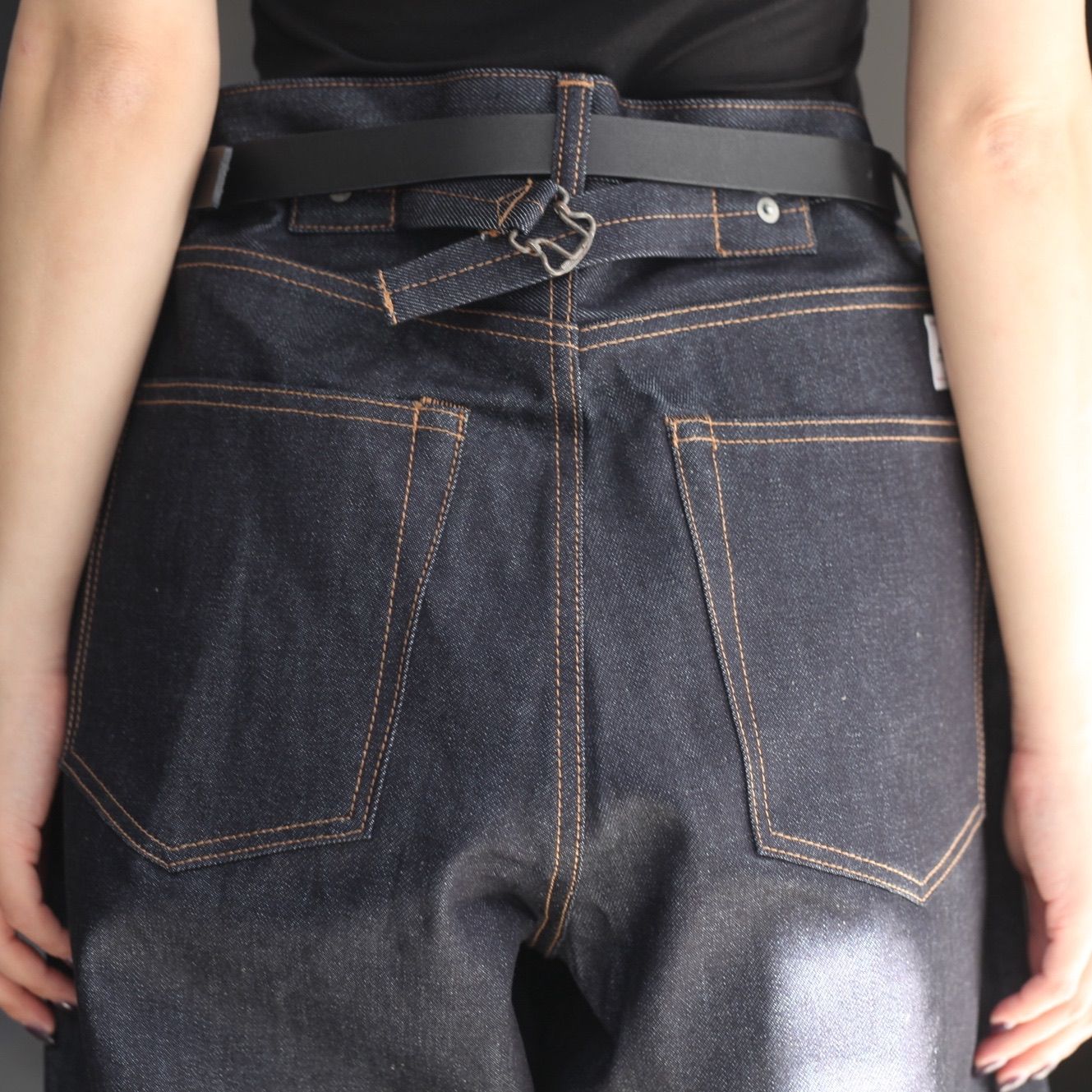 【残りわずか】Wide Rigid Denim Pants
