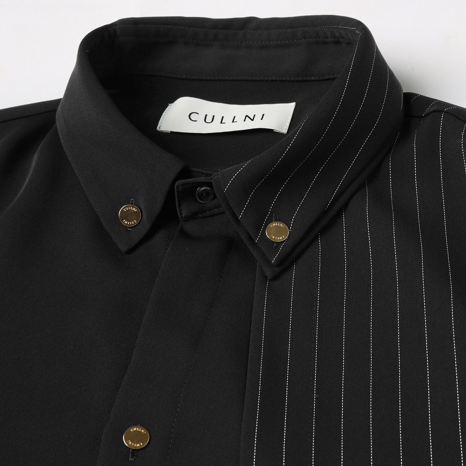 【残り一点】Double Cloth Layered Bi-Color Short Sleeve Shirt