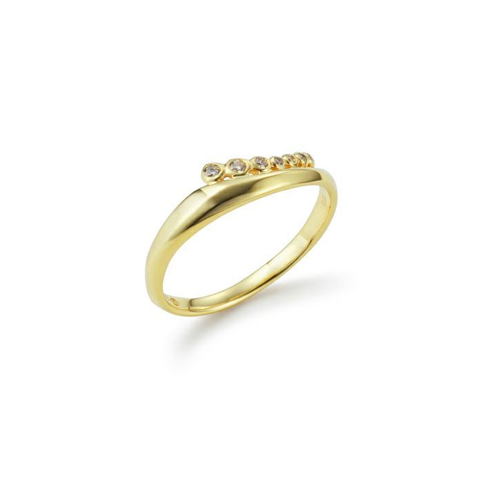 【お取り寄せ注文可能】K10 Narrow Ring_No.6(GOLD)