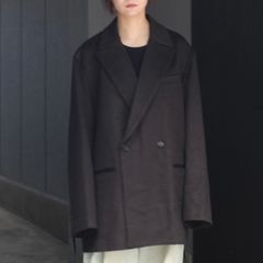 【残り一点】Pure Cashmere Back Slash Peak Lapel Jacket