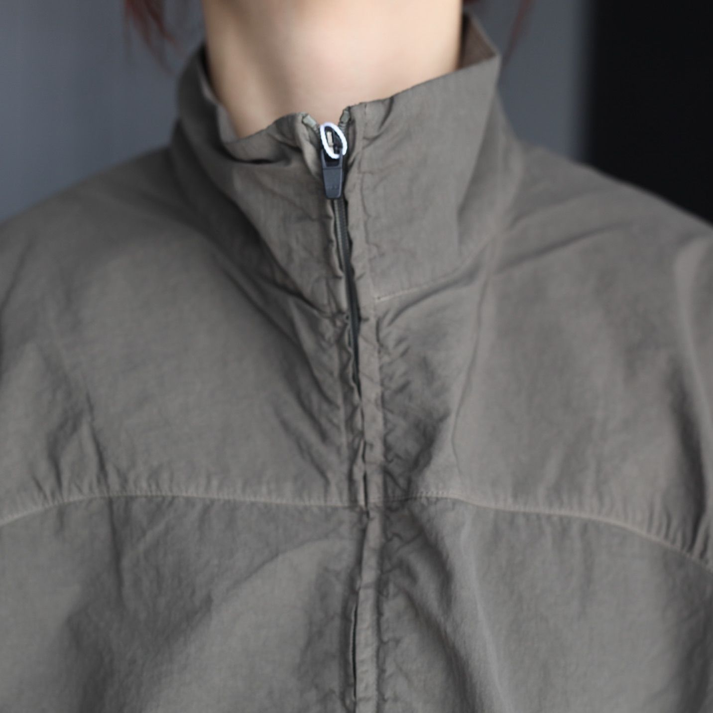 【残り一点】Garment Dye Nylon Jacket
