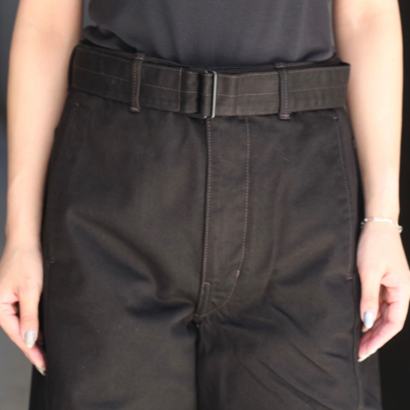 【残り一点】Twisted Belted Pants