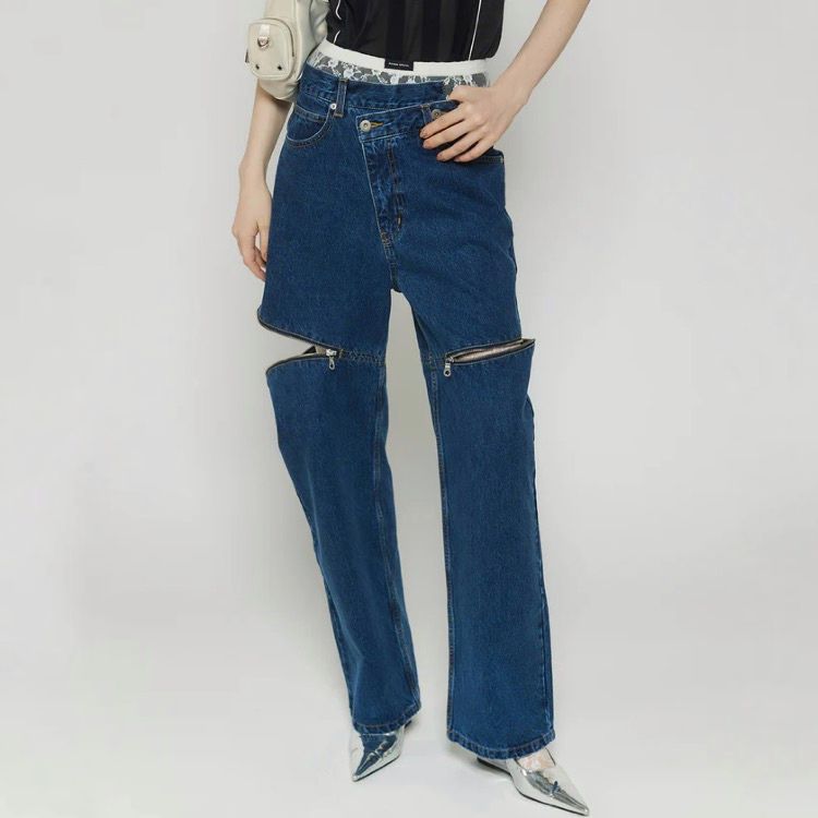 【残り一点】Side Slash Denim Pants