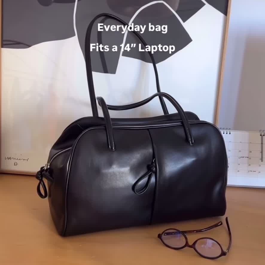 OLEND Brooklyn Bag ブラック トートバッグ OLEND - 【再販売通知受付可能】Brooklyn Bag | ACRMTSM ONLINE STORE