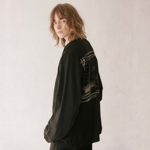 【残りわずか】Oversized Garment Dye L/S T-Shirt