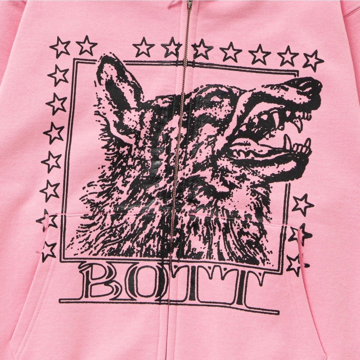 【残り一点】Wolf Zip Hoodie