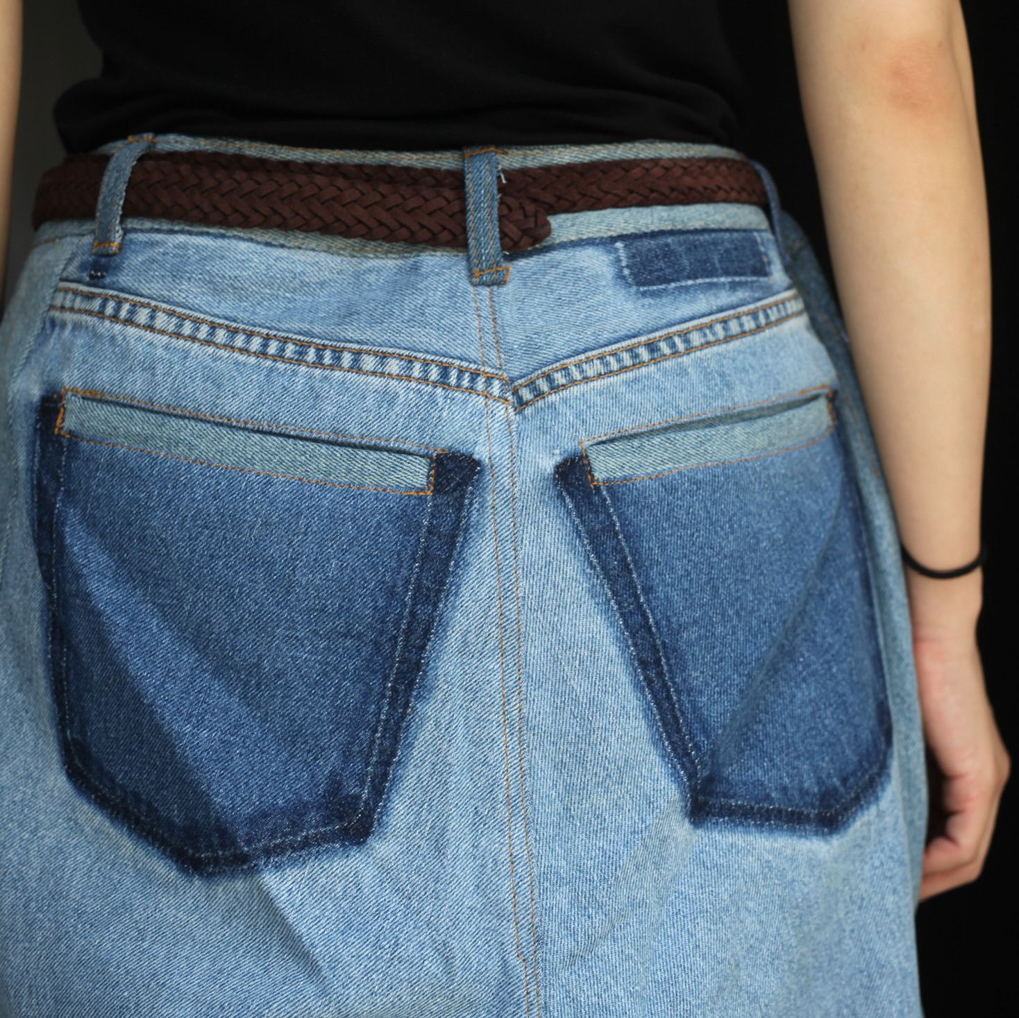 【残り一点】Reconstructed Super Baggy Slacks Denim_2(M)