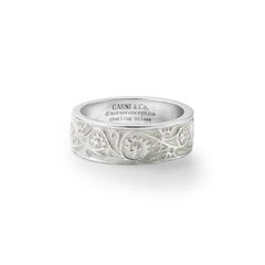 【お取り寄せ注文可能】Vine Pattern Ring_Light(WHITE)