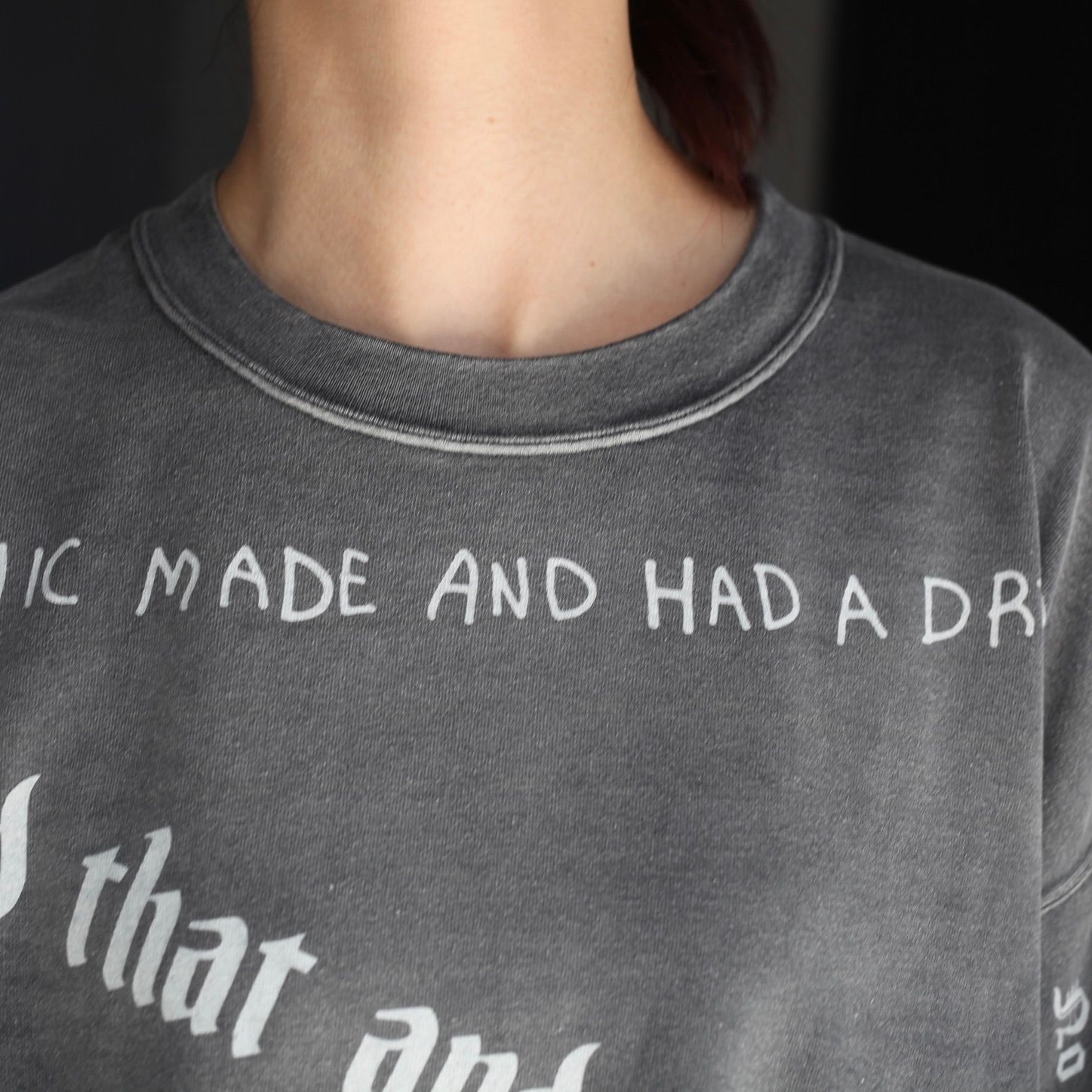 【残り一点】"TATTOO" Switching Tee