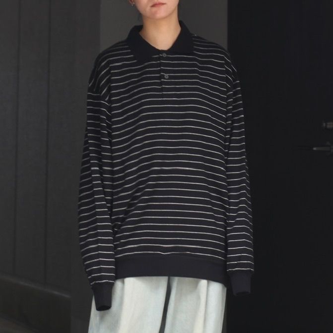 UNIVERSAL PRODUCTS - 【残りわずか】Border L/S Polo | ACRMTSM