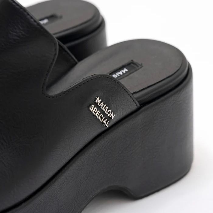 【残り一点】Multi Fabric Sabot Sandals