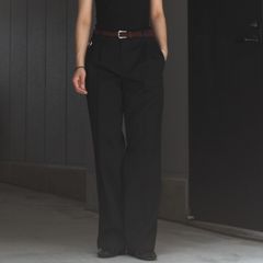 【残り一点】Wide Tailored Pants(QUINN_WOOL)