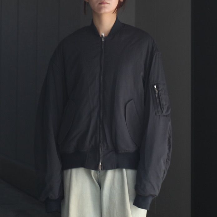 【残り一点】Wool Washer Twill Flight Jacket