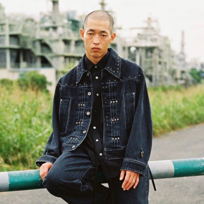 SOSHIOTSUKI - 【残りわずか】The BDH Denim Jacket(WASHED BLACK