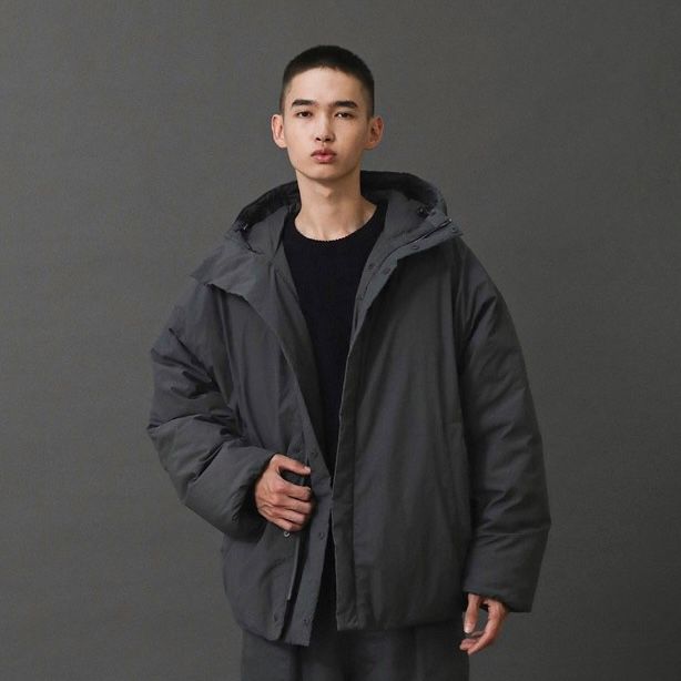 【残り一点】Snowman Hooded Down Jacket