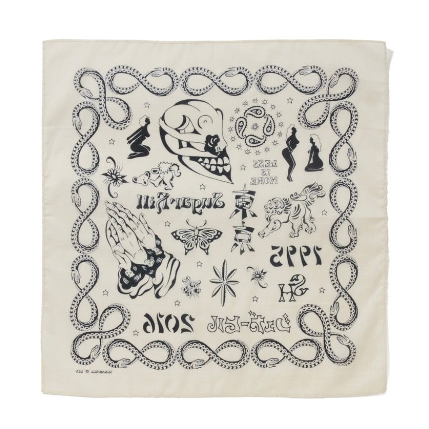 【残りわずか】Tatoo Flash Bandana