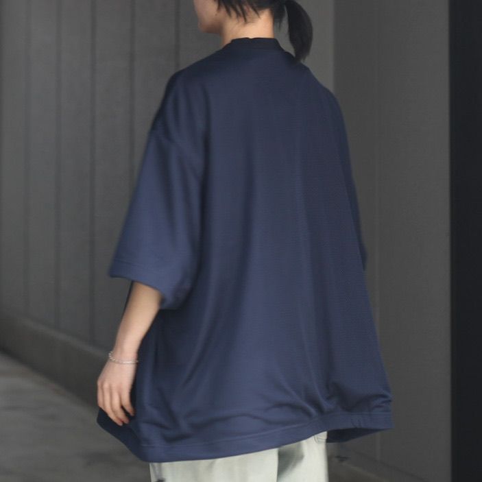 【残りわずか】Balloon Double Layered Mesh Short Sleeve T-shirt