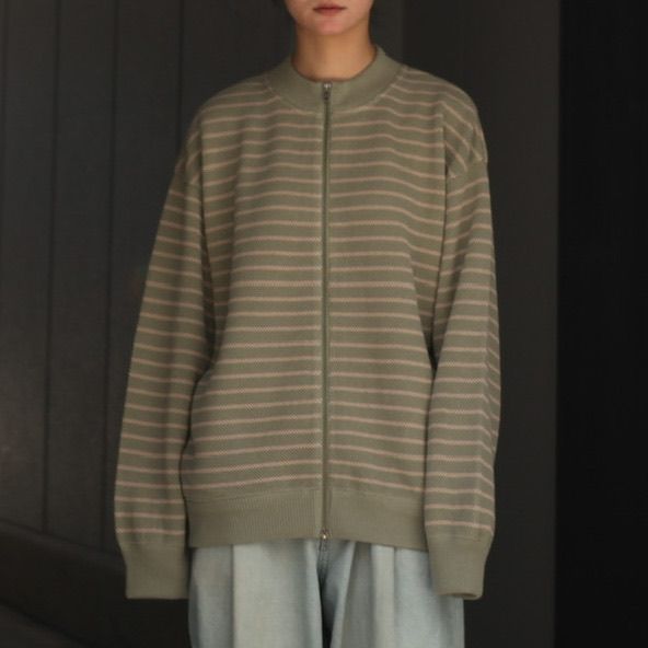 【残りわずか】Moss Stitch Zip CD