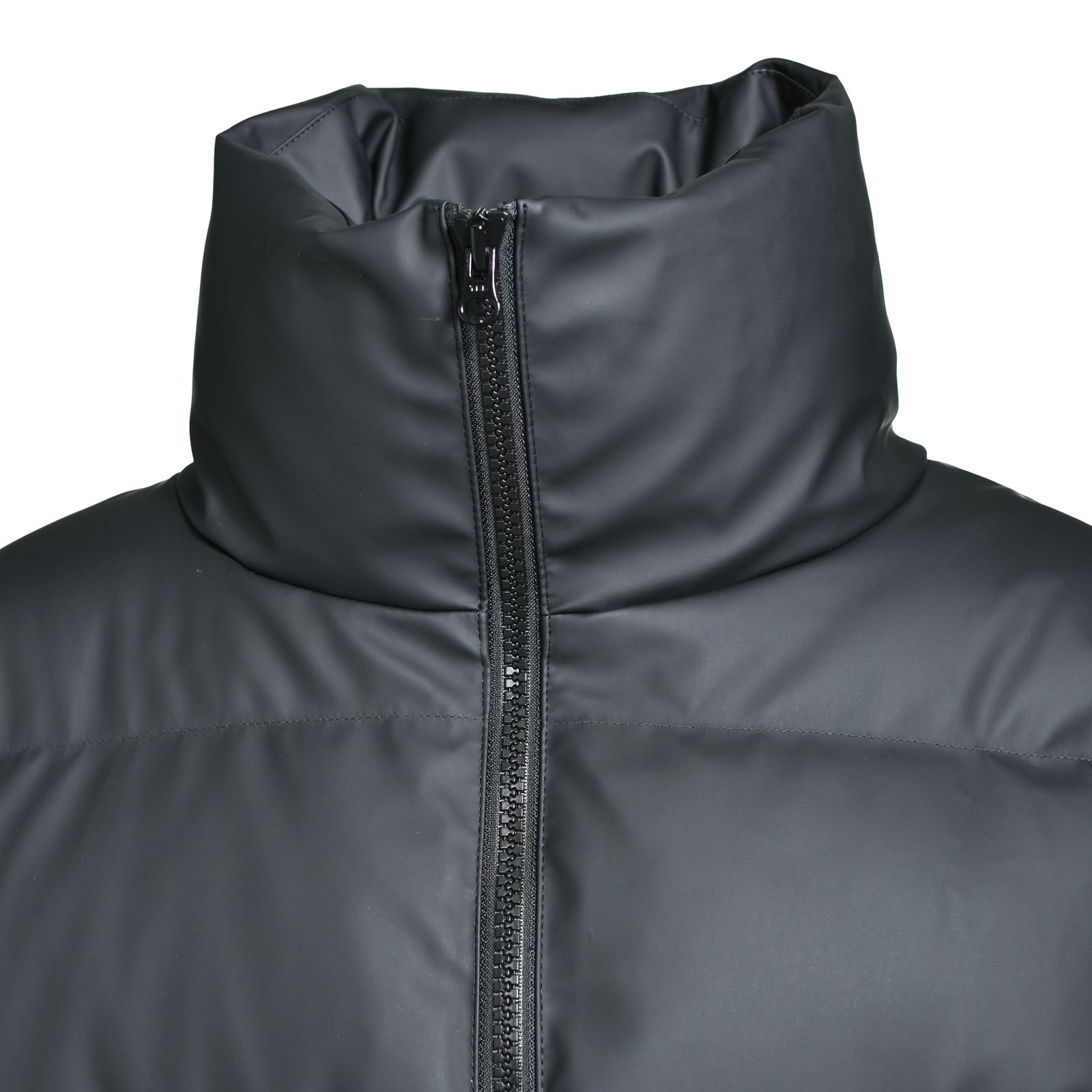 【残り一点】Faux Leather Matte Down Jacket