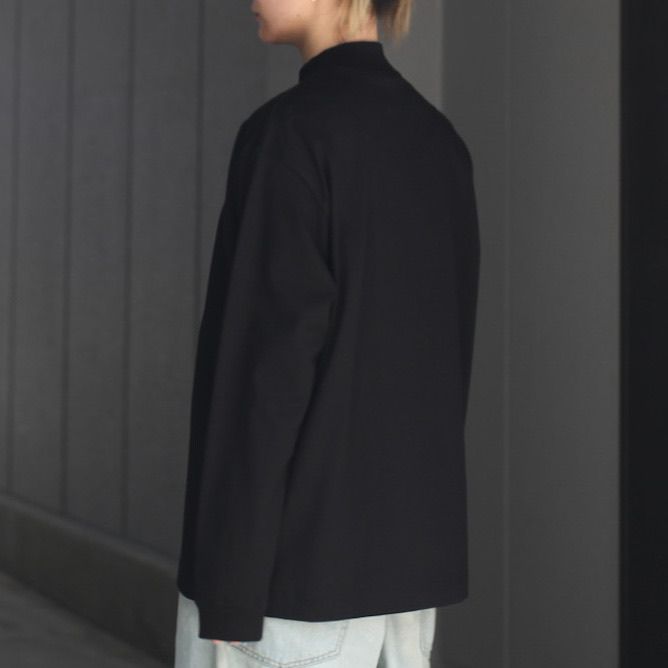 【残りわずか】12/- Air Spinning Mockneck T-shirt