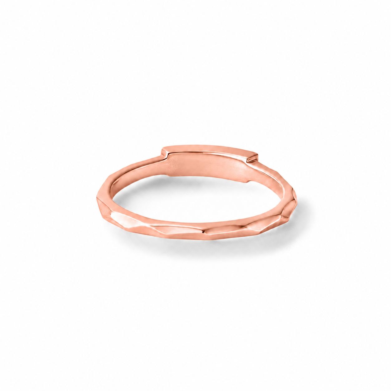 【お取り寄せ注文可能】Broadly Five Dia Ring(K18 PINK GOLD)