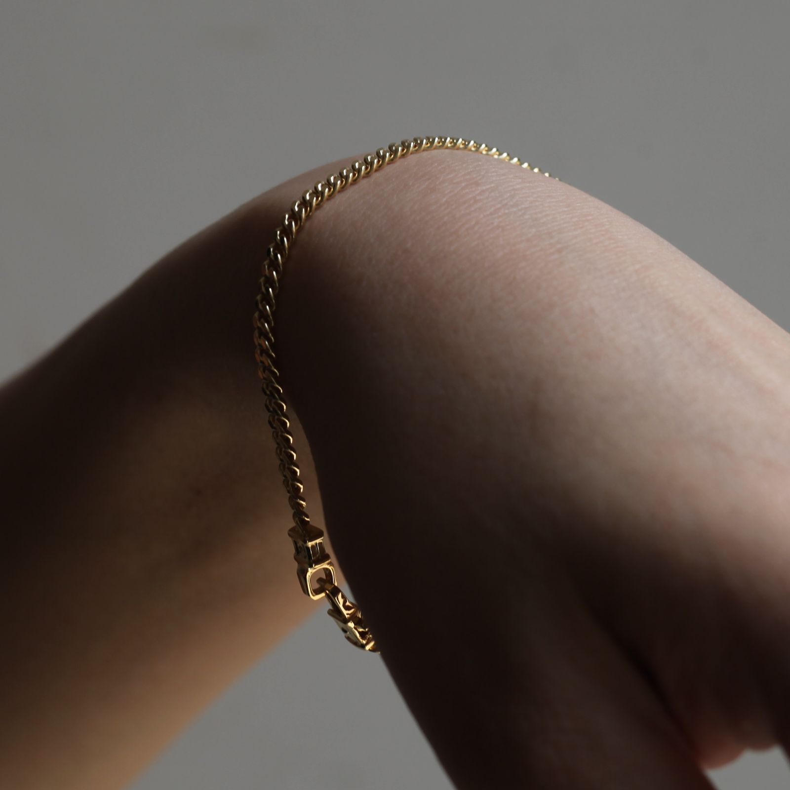 TOMWOOD - 【残り一点】Curb Bracelet_M(GOLD) | ACRMTSM ONLINE STORE