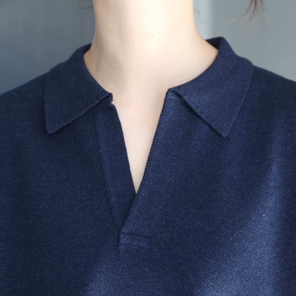 【残り一点】Co/Wo Moss Stitch Skipper