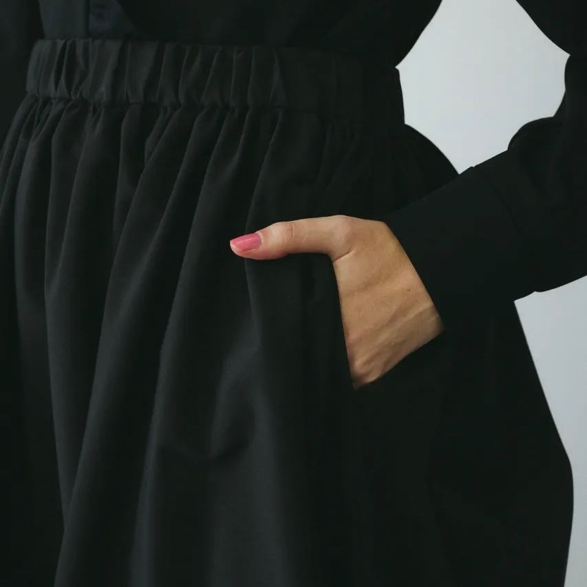 【残り一点】CLO Many Tuck Volume Skirt