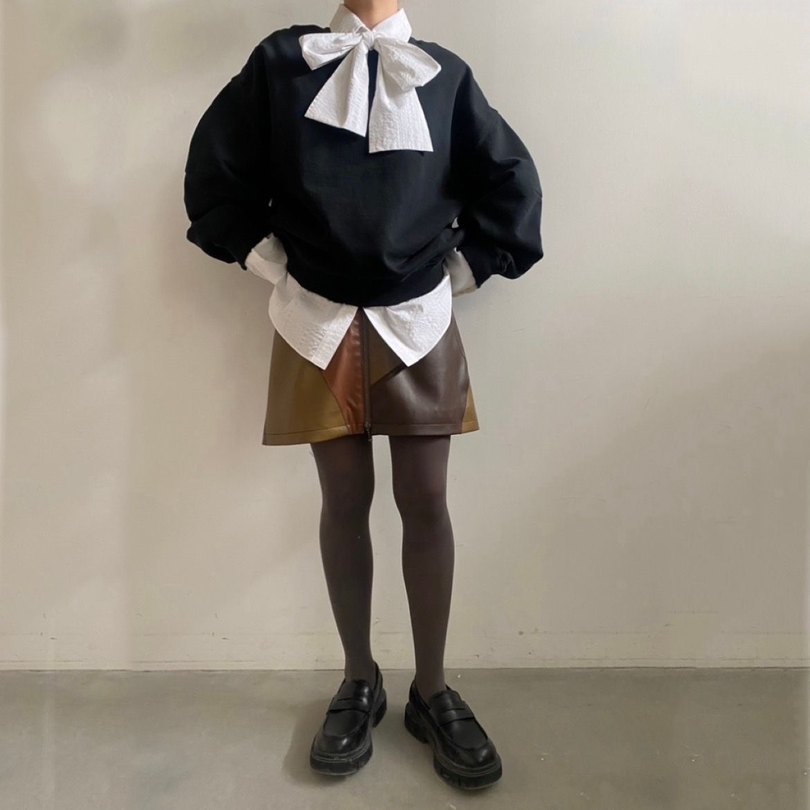 【残り一点】Patchwork Mini Skirt