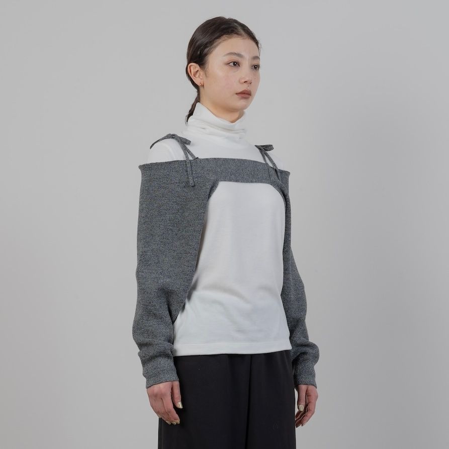 【残り一点】Washable Wool Dia Suit Off Shoulder Sleeves