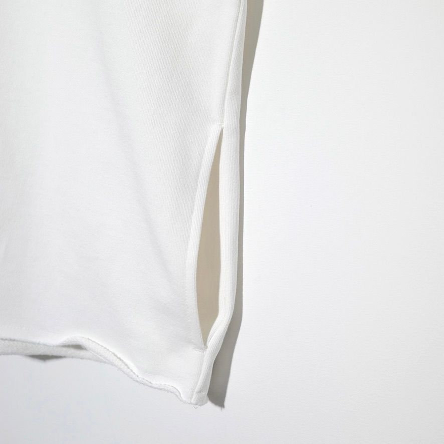 【残り一点】Cut Off Wide Zip N/S Sweat Hoodie