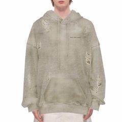 【残り一点】Sand Washed Ripped Jersy Hoodie
