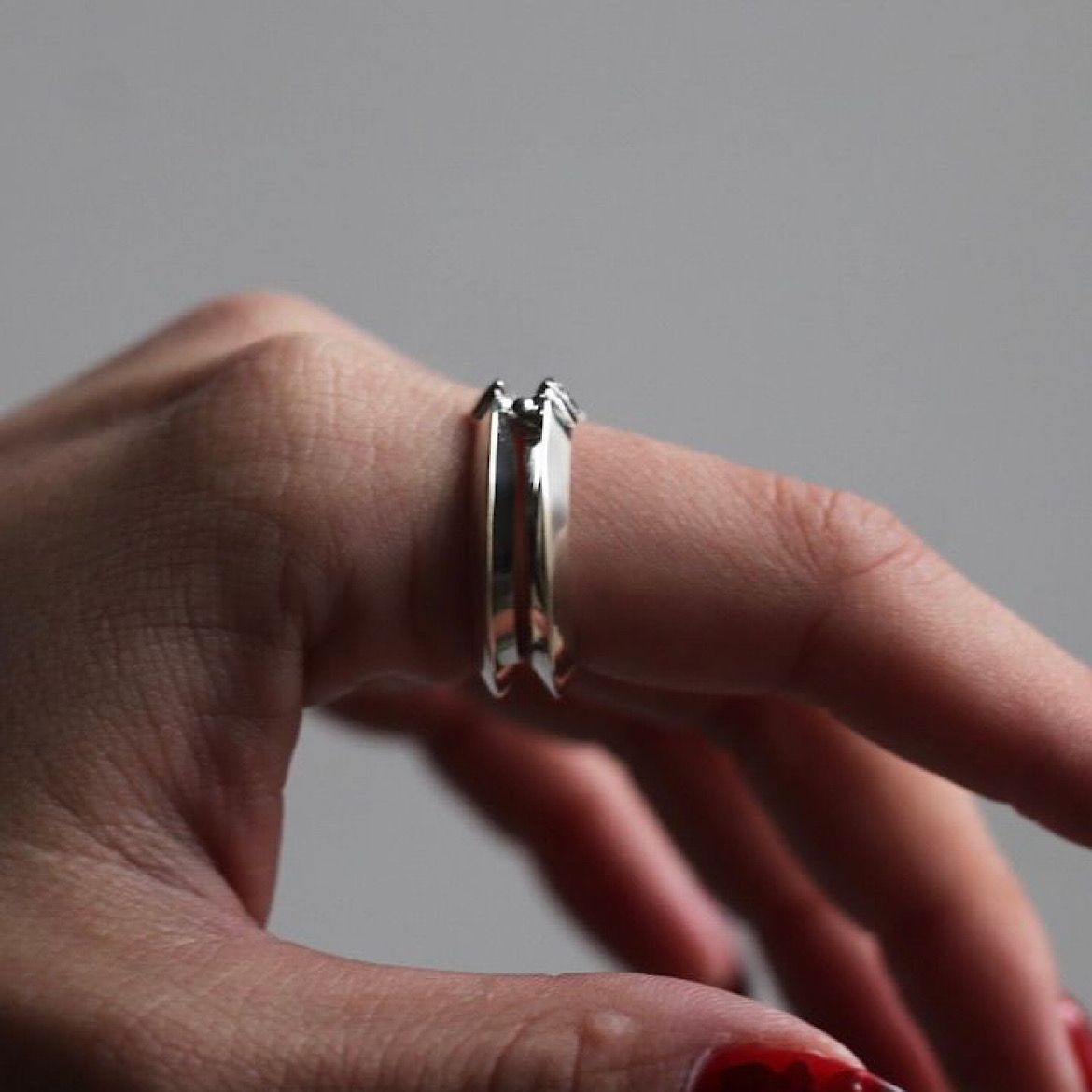 【お取り寄せ注文可能】Ring Double(SILVER)