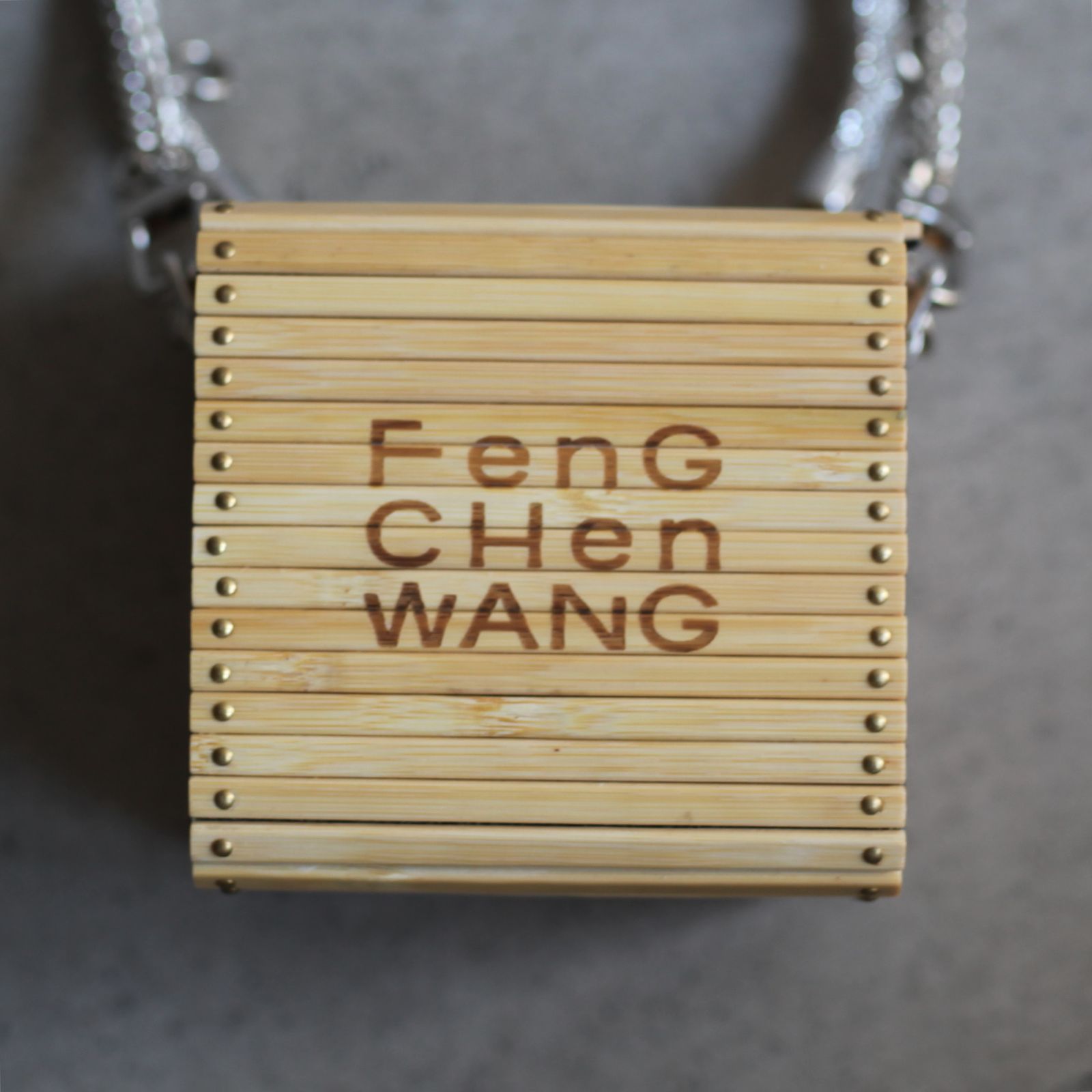 Feng Chen Wang - 【残り一点】Square Small Bamboo Bag | ACRMTSM ...