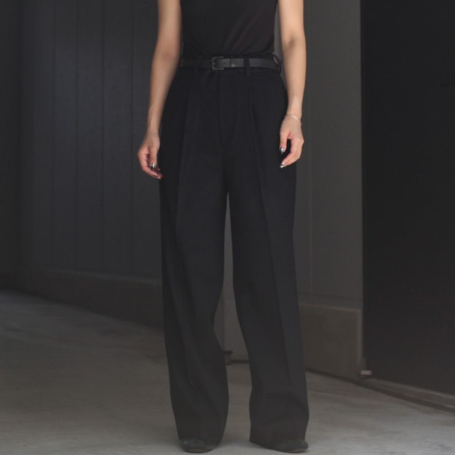 【残り一点】W/CA Beaver Straight Trousers