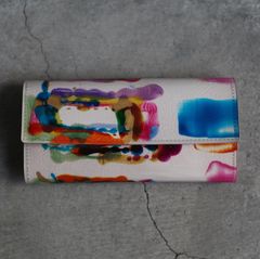 【残り一点】Paint Wallet(LONG)