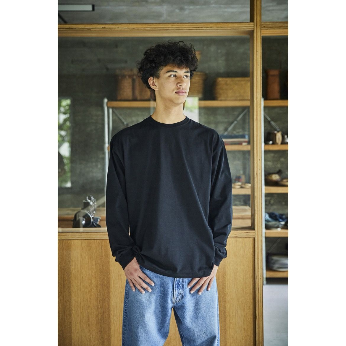 【残り一点】Sturdy Cotton Long Sleeve T-shirt