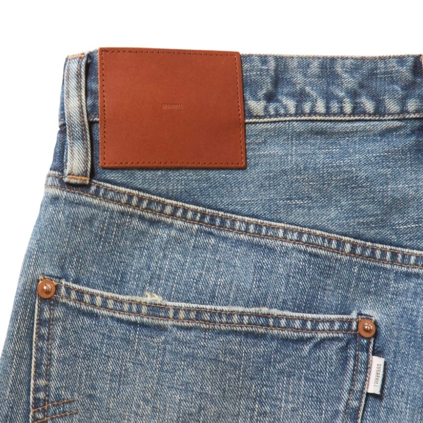 【残り一点】Faded Modern Denim Pants Double Knee